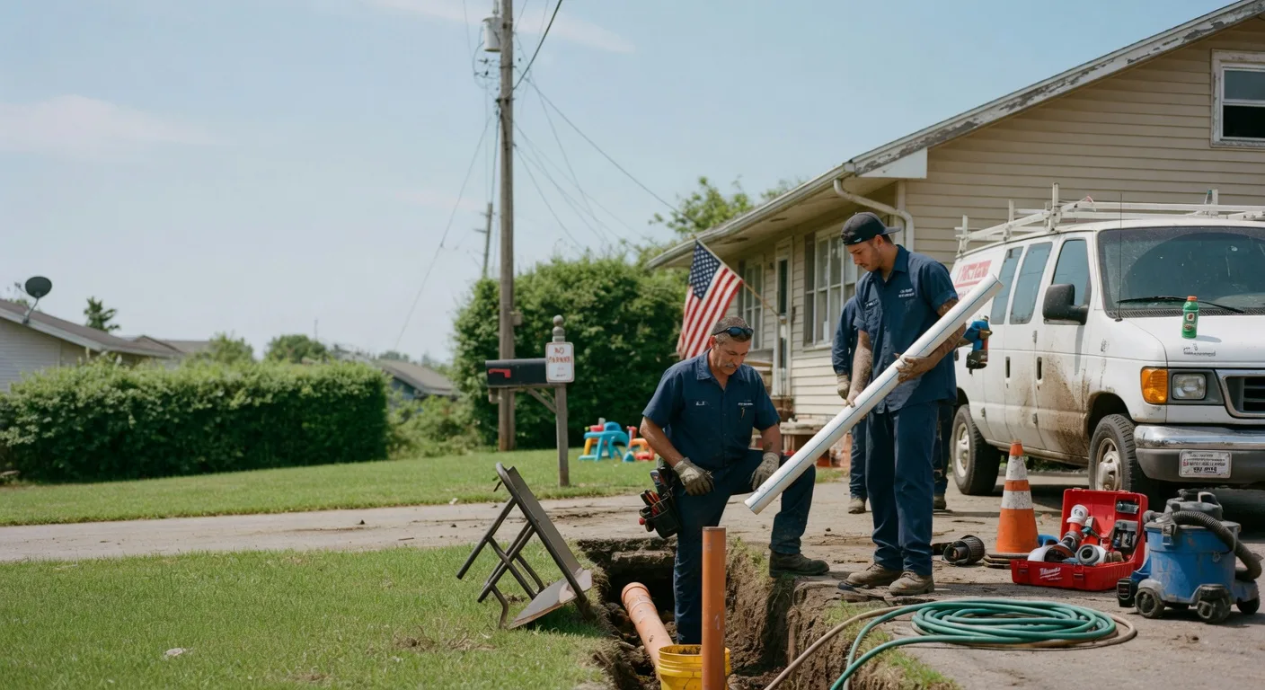 Drain Cleaning in Muldrow, OK near me